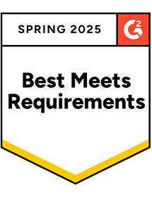 G2 Spring 2025 Best Meets Requirements