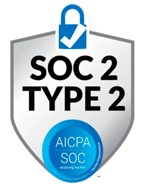 SOC 2 Type 2 certification image